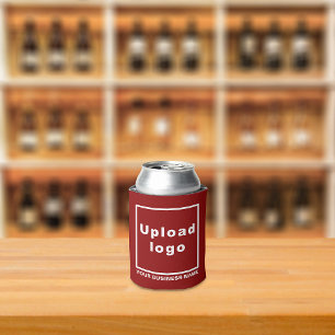 Porta-lata Nome comercial e logotipo Red Can Cooler