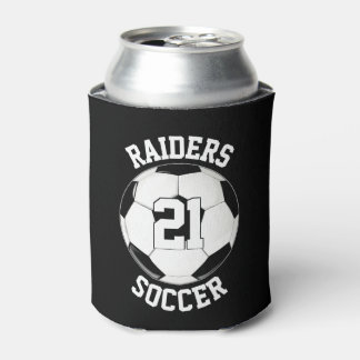 Porta-lata Nome da Equipe de Futebol Personalizada, Nome do J