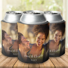 Porta-lata Nome Data Roteiro Personalizado 2 Fotos