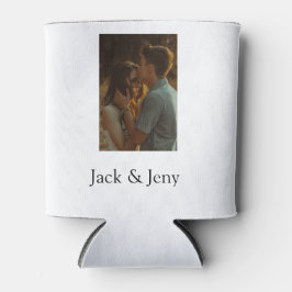 Porta-lata Nome de adição colorido simples mínimo e colorido