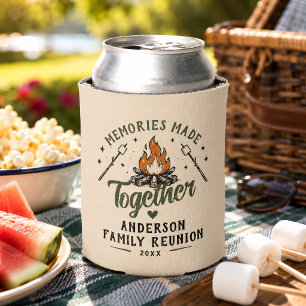 Porta-lata Nome de Família Personalizado S'mores Reunião de F