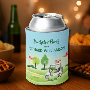 Porta-lata Nome do Tema Golf do Partido da Despedida de Solte