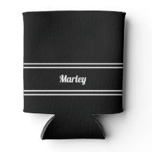 Nome Minimalista Preto e Branco Moderno