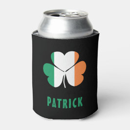 Porta-lata Nome Personalizado Celtic Ireland Shamrock Irish F