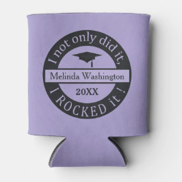 Porta-lata Nome personalizado de graduação e ano podem resfri