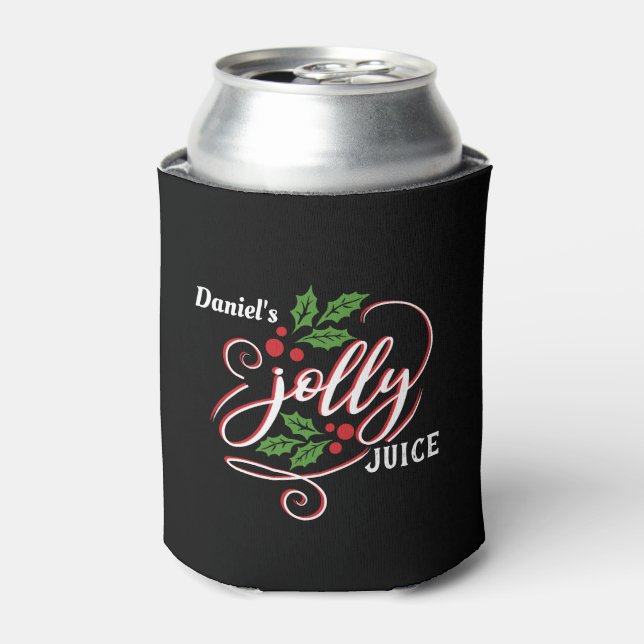 Porta-lata Nome Personalizado Jolly Juice Christmas Beer (Can Front)