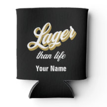Nome Personalizado Lager que Beer Bottle Cooler