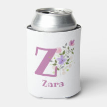Nome Zara com um Desenho Floral