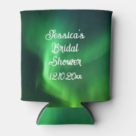 Porta-lata Norte Luz Aurora Borealis Chá de panela