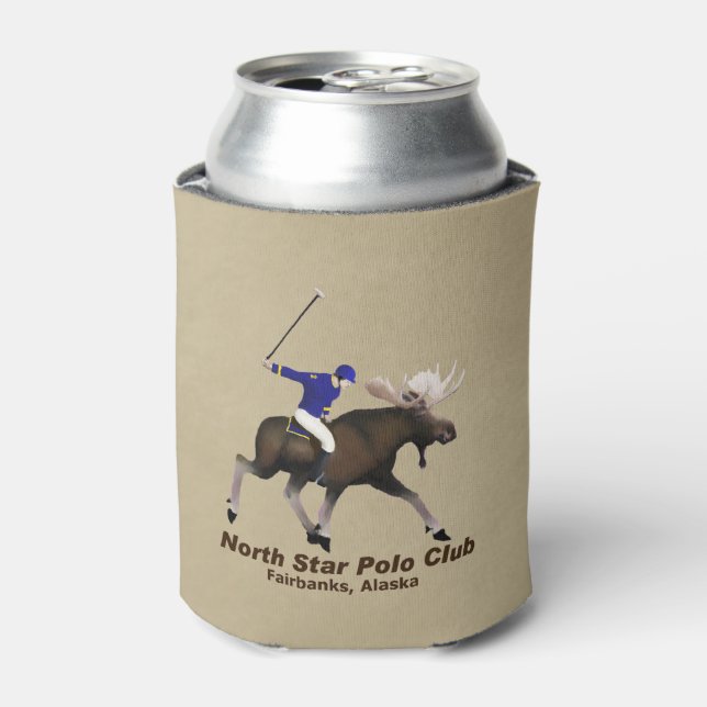Porta-lata North Star (Moose) Polo Club (Can Front)