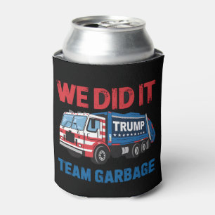 Porta-lata Nós Conseguimos Equipe Lixo Trump Presidente 47 EU