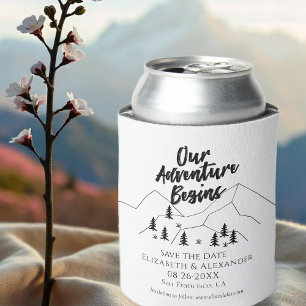 Porta-lata Nossa Aventura Começa O Casamento Da Floresta.
