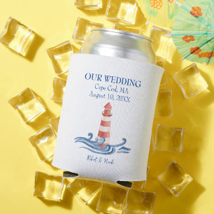 Porta-lata Nosso Casamento - Cabo Cod