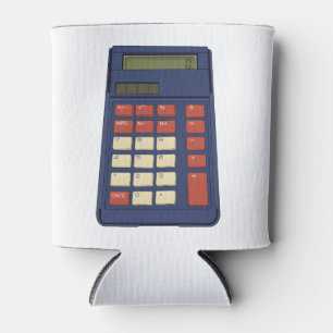 Porta-lata Nostalgia da Escola de Matemática Calculadora do a