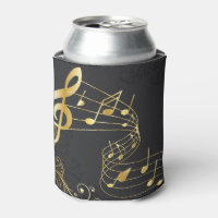Nota musical design de ouro de luxo