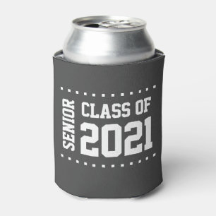 Porta-lata Nova classe personalizável de graduação de 2021