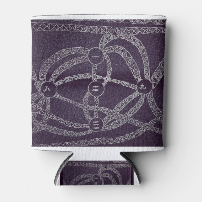 Porta-lata Nove luas no mundo negro (Frente)