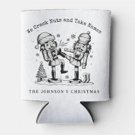 Porta-lata Nozes engraçadas bonitas personalizadas no Natal