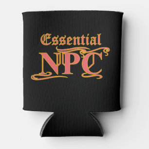Porta-lata NPC essencial Não mire Rob ou RPG engraçado no M