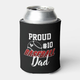 Porta-lata Número de jogadores orgulhosos do Pai Baseball