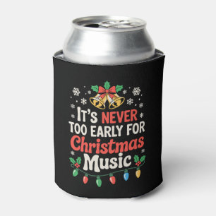 Porta-lata Nunca É Muito Cedo Para Música De Natal Sinais De
