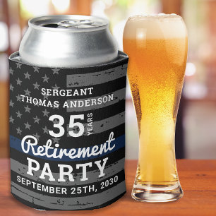 Porta-lata Nunca esqueça a diferença que fez com a polícia