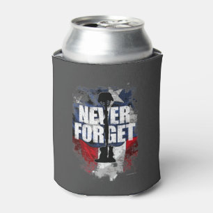 Porta-lata Nunca esqueça (o Memorial Day)