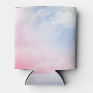 Porta-lata Nuvens de Pastel: Padrão de Fundo Sereno