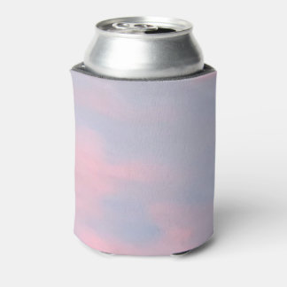 Porta-lata Nuvens rosa personalizáveis