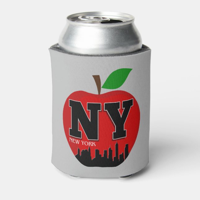 PORTA-LATA NY NOVA YORK A MAÇÃ GRANDE (Can Back)