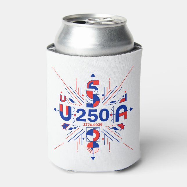 Porta-lata O 250º aniversário da América (Can Front)