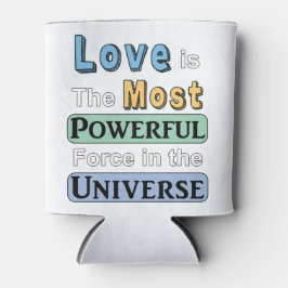 Porta-lata O amor é poderoso