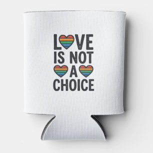 Porta-lata O Amor Não é uma Escolha Camisa Vintage Orgulho Ar