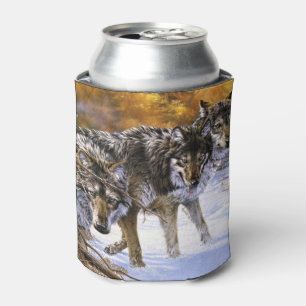 Porta-lata O bloco de lobo pode refrigeradores