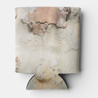 Porta-lata O camuflado de plátano parece um padrão de casca