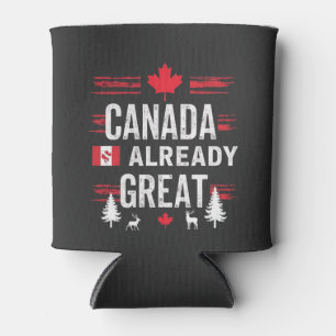 Porta-lata O Canadá já é excelente Anti-Trump do MAGA