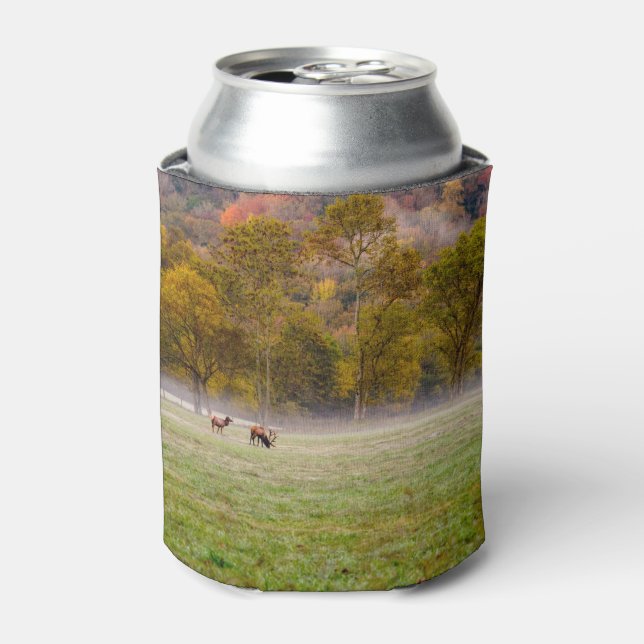 Porta-lata O Casal De Elk Grazing Pode Resfriar (Can Front)