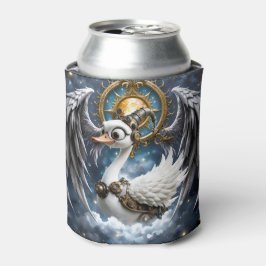 Porta-lata O Cisne Curioso de Relógio.