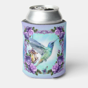 Porta-lata O colibri e o costume cor-de-rosa podem