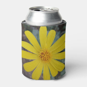 Porta-lata O costume amarelo da flor pode refrigerador