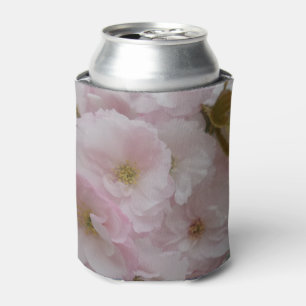 Porta-lata O costume cor-de-rosa da flor pode refrigerador