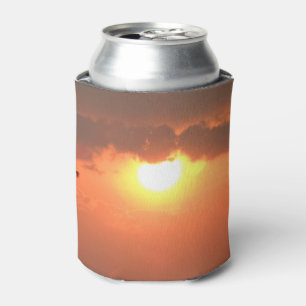 Porta-lata O costume do por do sol pode refrigerador