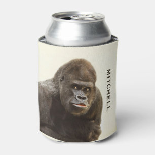 Porta-lata O costume engraçado do gorila pode refrigerador