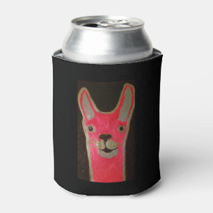 Porta-lata O costume pode refrigerador com lama feliz