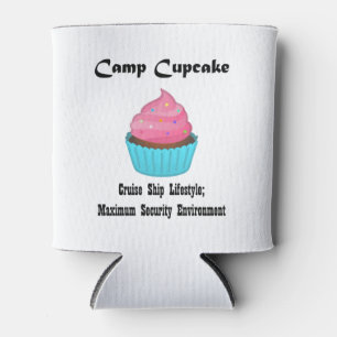 Porta-lata O cupcake do acampamento pode refrigerador
