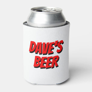 Porta-lata O ~ da CERVEJA de DAVE Refashion me POR FAVOR!