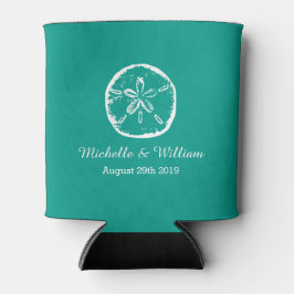 Porta-lata O destino de praia de areia dólar pode ser mais le