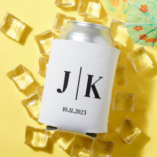 Porta-lata O Dia Personalizado de Casamento pode resfriar