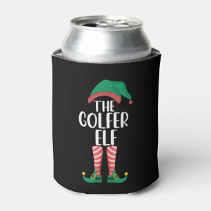 Porta-lata O Elfo Golfista Família Golf Correspondente Natal
