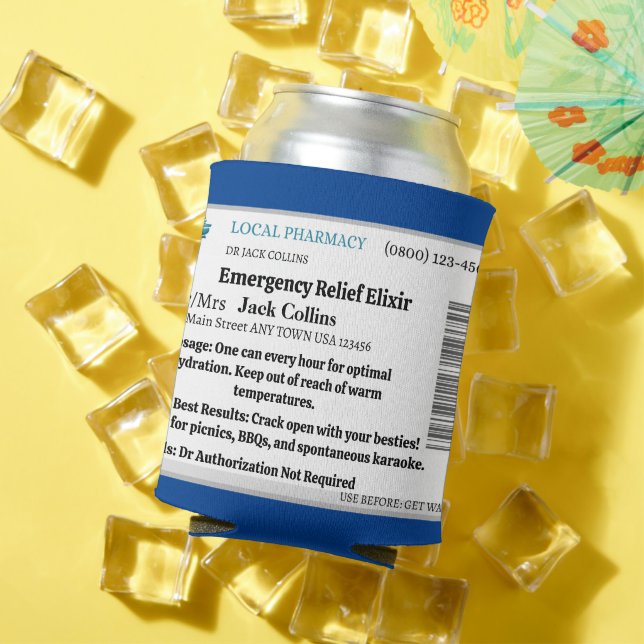 Porta-lata O Engraçado Personalizado Pode Ser Mais Frio (Verão in situ)